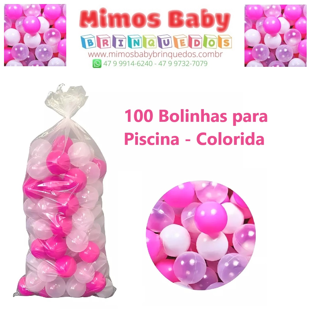 Bolinhas Para Piscina Colorida Maior Loja De Brinquedos Da Regi O