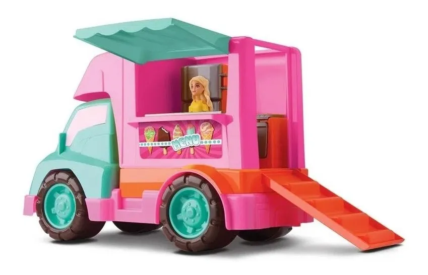 Caminhao de brinquedo grande truck k-samba com rodas