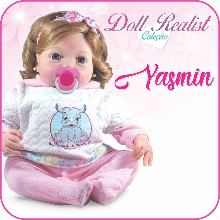 Boneca Bebê reborn original Yasmin - Baby Dollls - Boneca Reborn - Magazine  Luiza