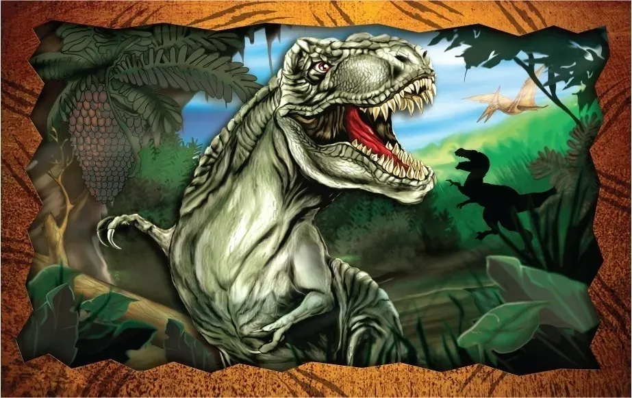 Quebra Cabeça Dinossauro Rex