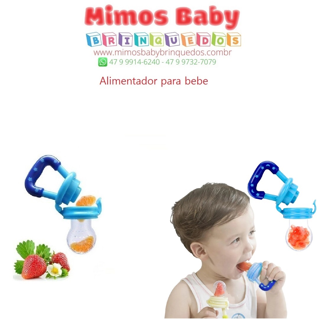 Chupete mordedor bebé silicona frutas para bebés chupete