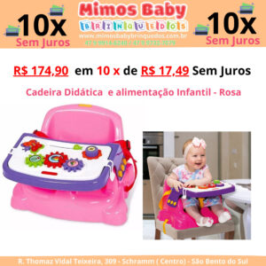 Cadeirinha de Brinquedo Infantil com Blocos de Montar - Wp Connect