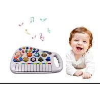 Piano animal Seu Lobato Pianinho Infantil Teclado Musical Bebê Ia Ia O  Bichos Fazendinha + PILHAS BRINDE