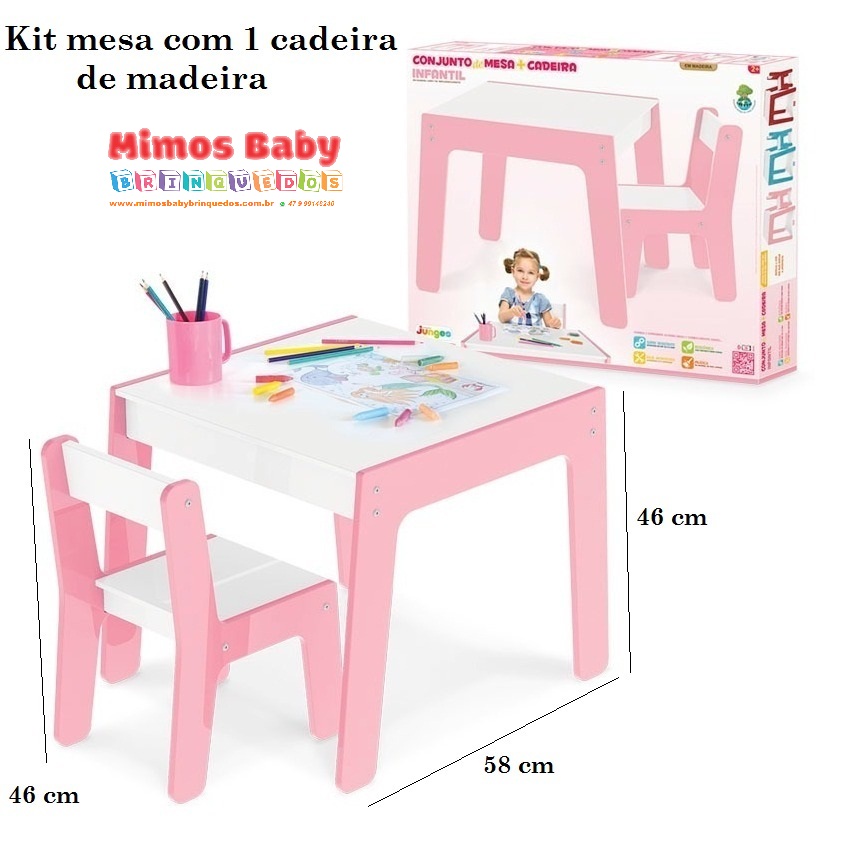 Brinquedos Para Meninas 4 5 6ANos Mesinha E Cozinha Completa