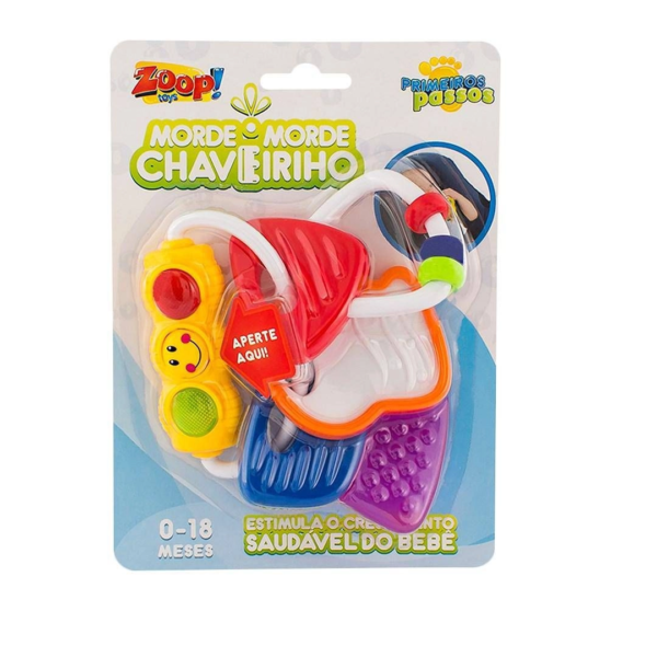 Brinquedo Morde Morde Chaveirinho - Zoop Toys - Com Luz - Image 3