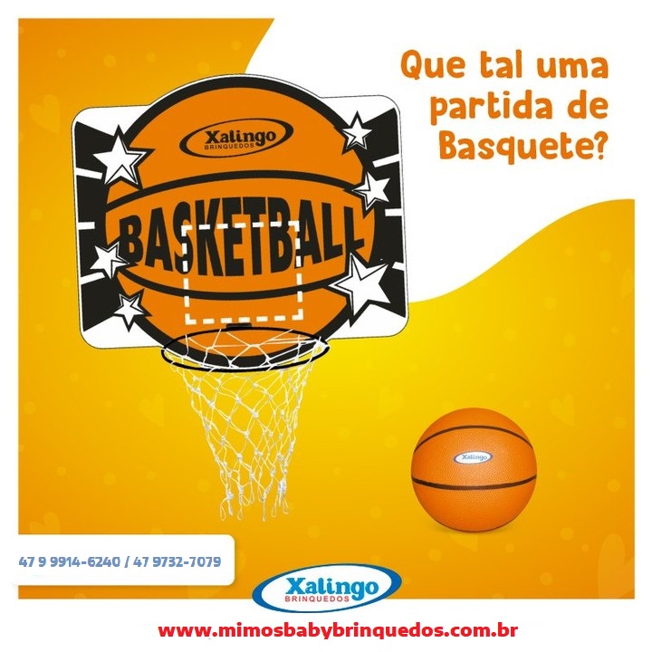 Regulavel Tabela de Basquete Infantil Altura Ajustavel 2,02m com