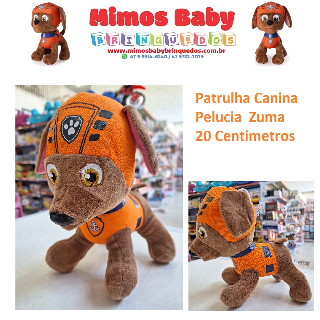 Pelúcia Zuma - Patrulha Canina