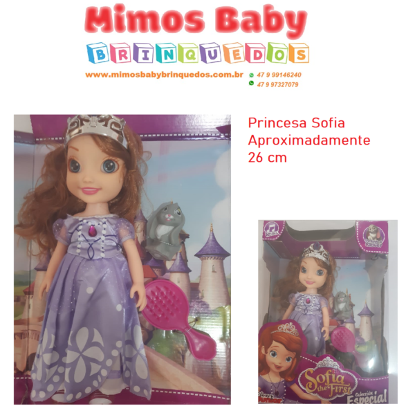 Princesa Sofia 26 Centímetros - Musical