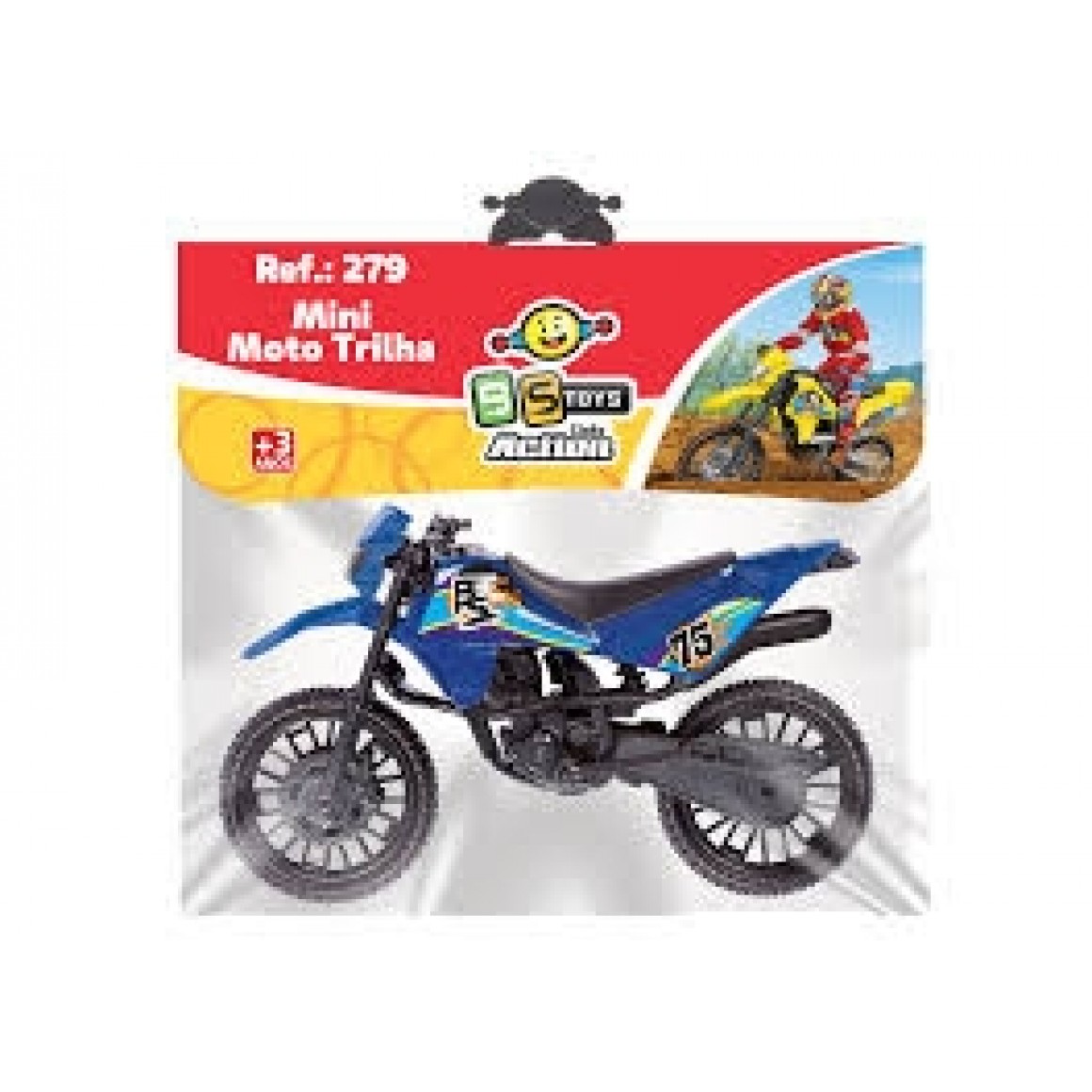 Moto de Trilha BS Toys – Core sortidas 24 cm – Maior Loja de