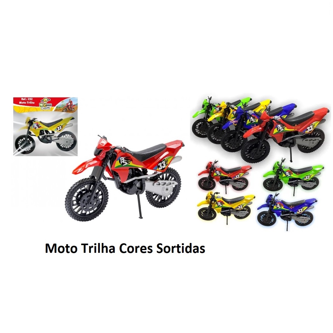 Moto de Trilha BS Toys – Core sortidas 24 cm – Maior Loja de