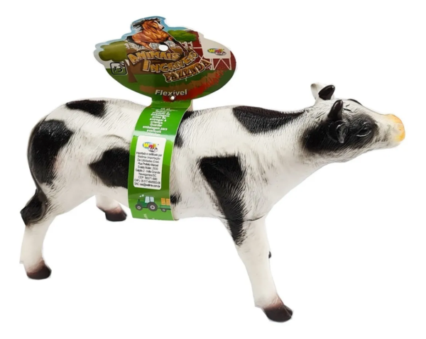 Vaca Borracha 25 Cm - Animal Fazenda - Brinquedo Infantil