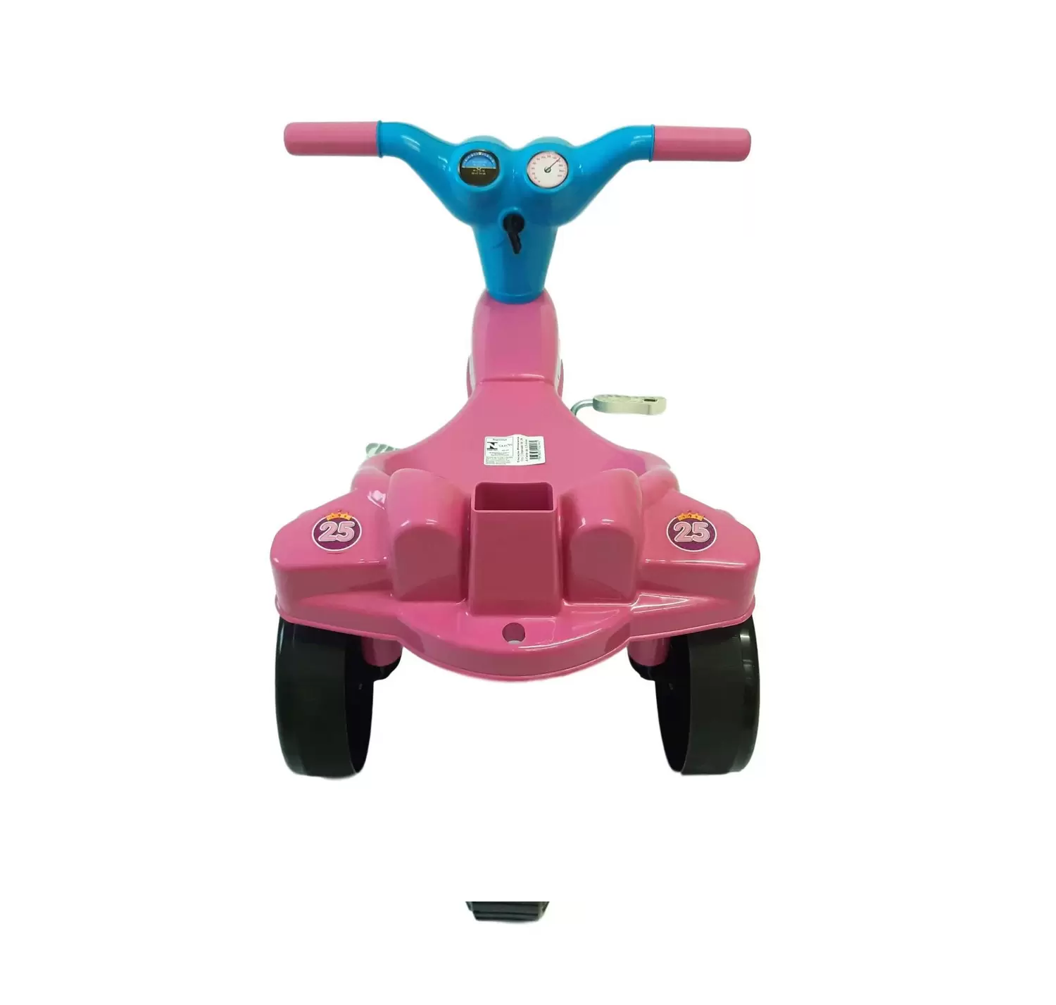 Triciclo Velotrol Infantil Bebe Motoca Rosa Menina Cestinha