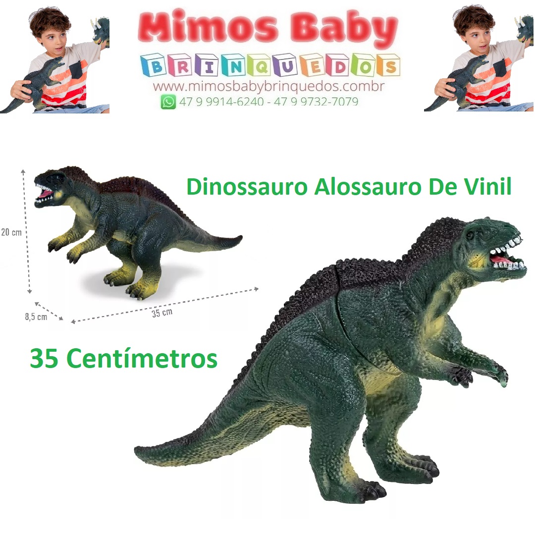 Dinossauro De Vinil Alossauro-O Galileu Magazine