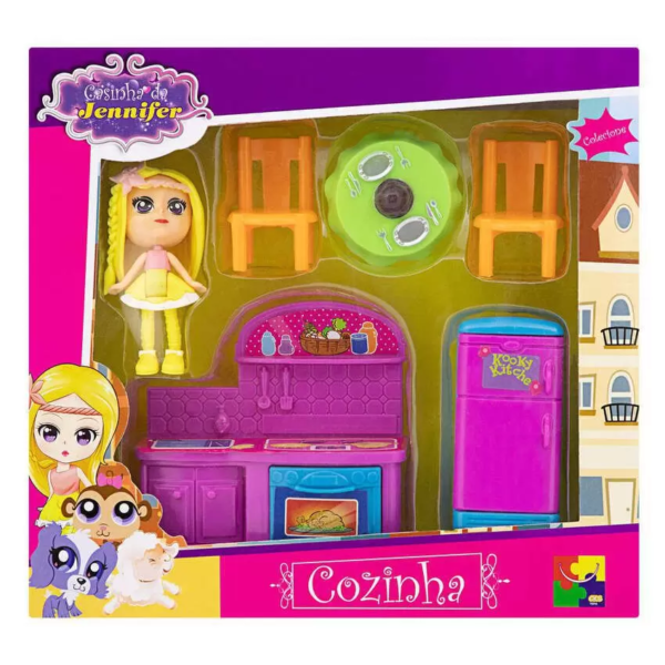 Casinha da Jennifer Cozinha CKS Toys