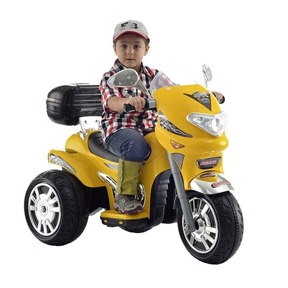 Moto Eletrica Infantil Amarela Turbo Militar 12V Biemme – Maior Loja de  Brinquedos da Região