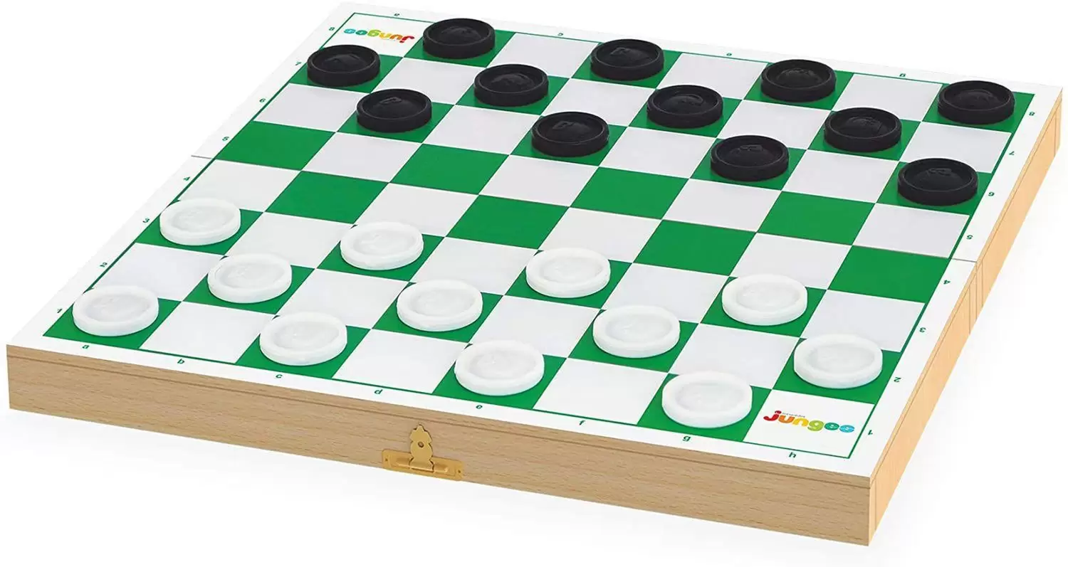 Jogo de Tabuleiro 4 Jogos em 1 Damas, Trilha, Ludo e Resta 1, GGB Plast,  Multicor, 1045