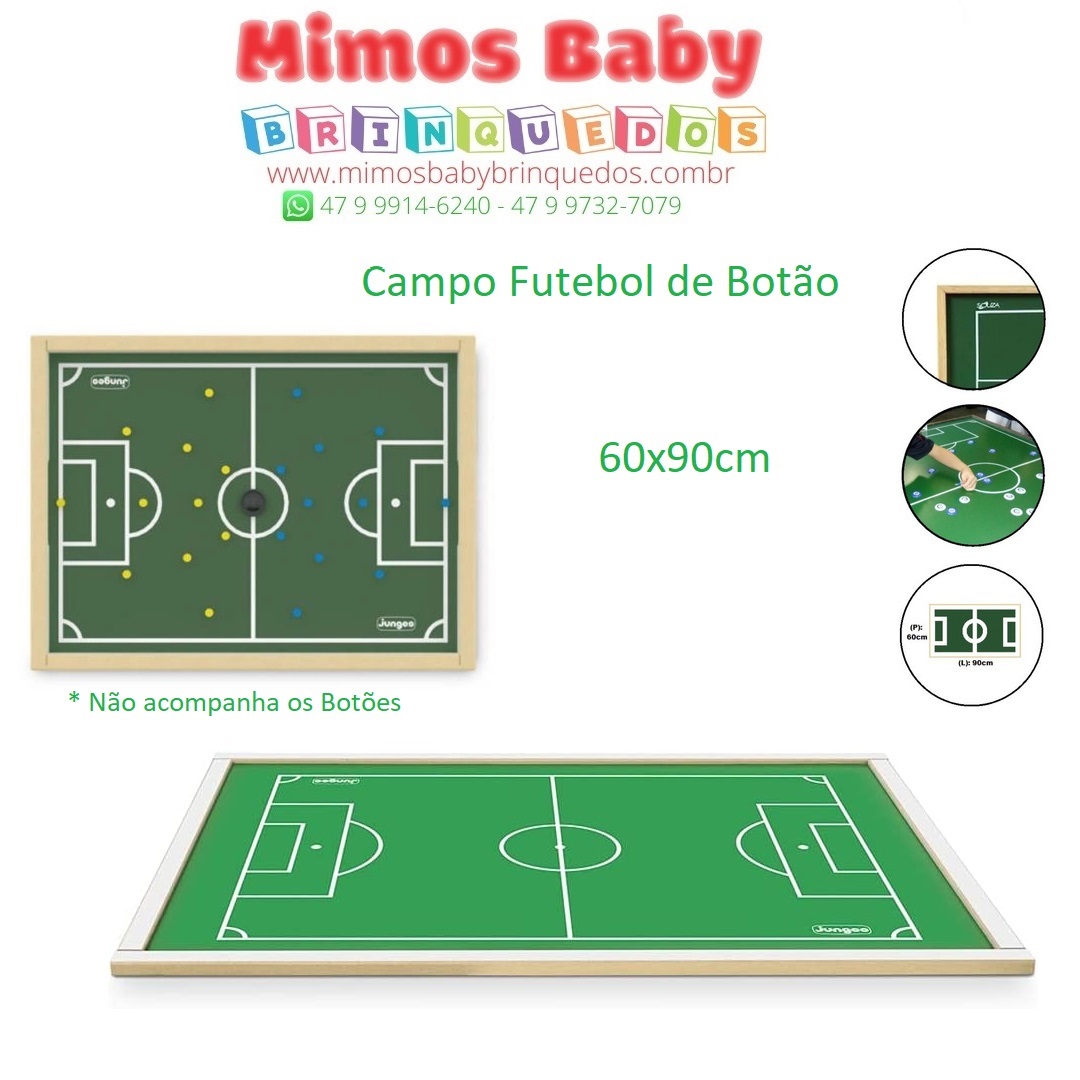 Campo Para Futebol De Botão - Verde