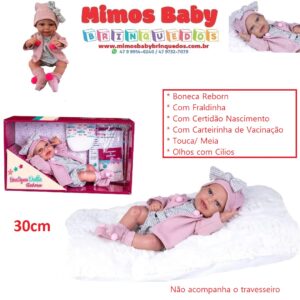 Boneca Bebe Reborn Yasmim 45 Centímetros – Maior Loja de Brinquedos da  Região