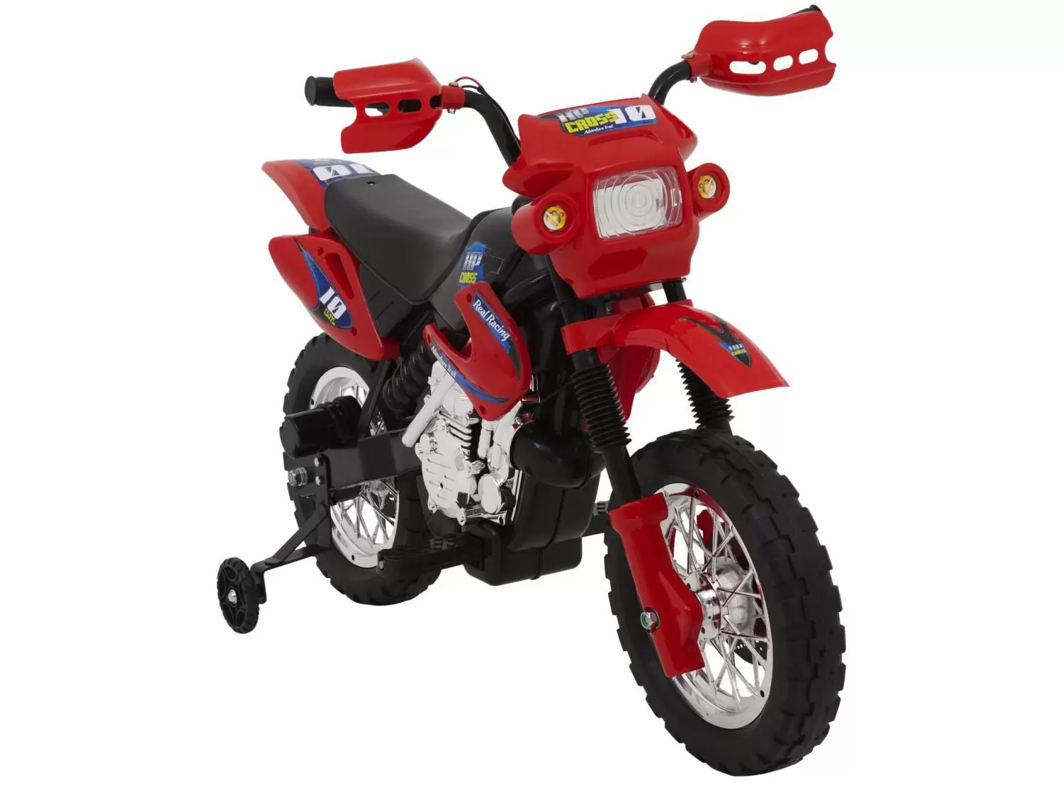 Moto Eletrica Infantil Moto Cross Homeplay - Vermelho