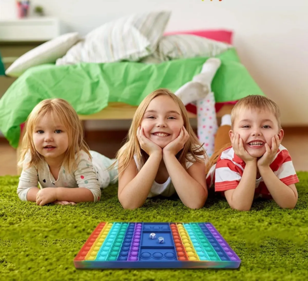 Brinquedo Pop It Fidget Jogo Tabuleiro  Sensorial Anti-stress - Image 2