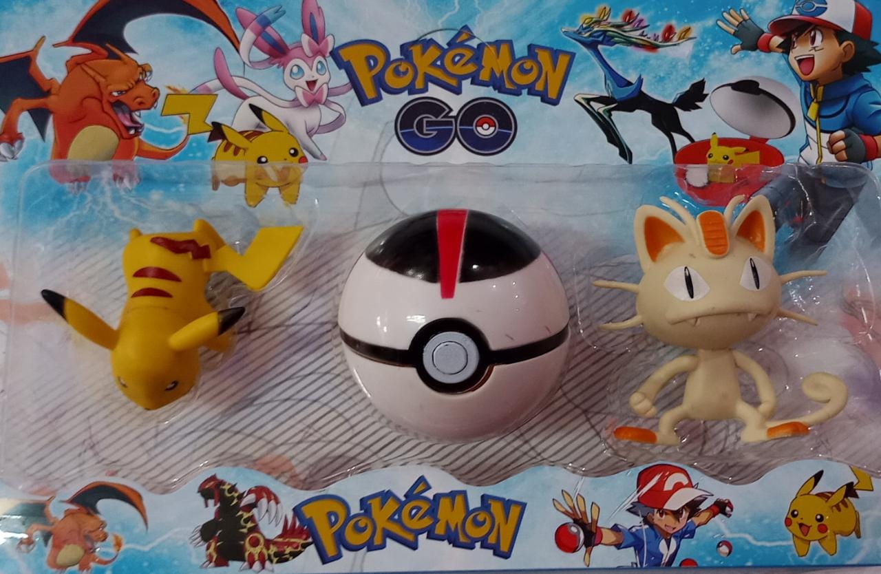 Cartela do Pokemon com 6 peças – Maior Loja de Brinquedos da Região