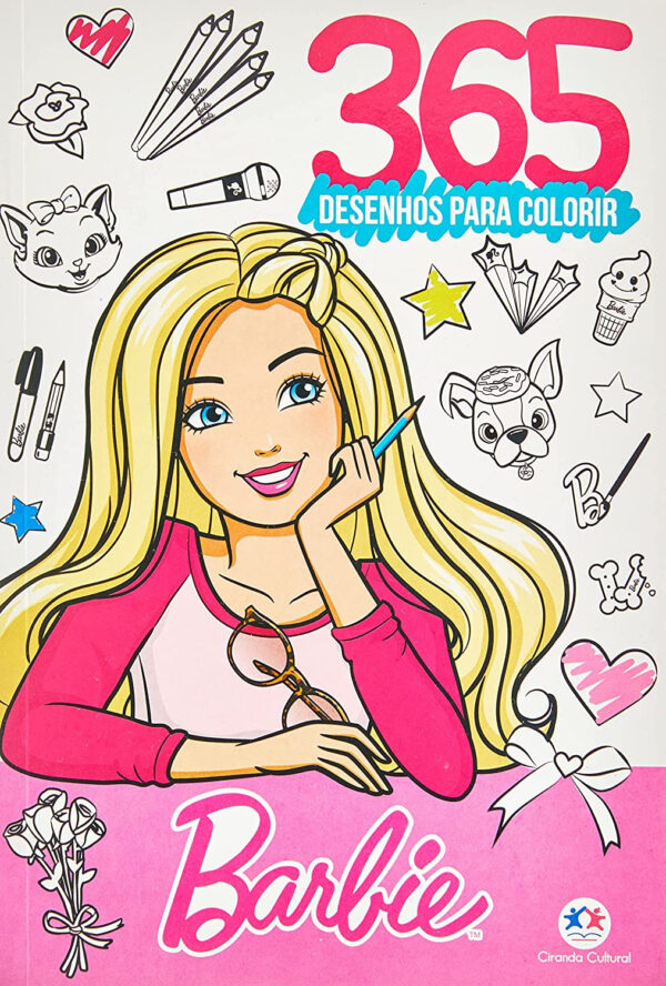 Livro 365 Desenhos para Colorir Barbie - Image 2