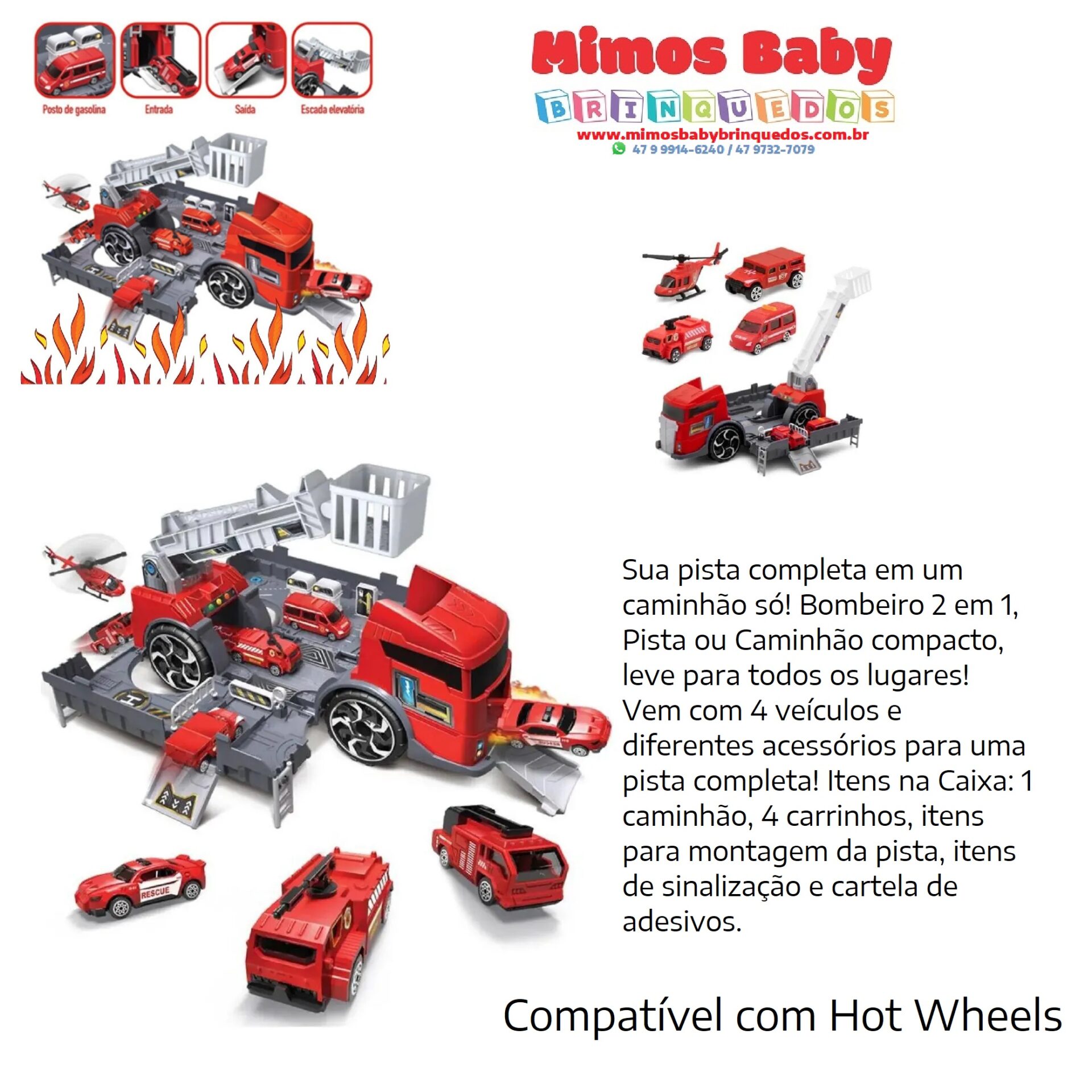 Adesivo Pista Carros Infantil Mod.4