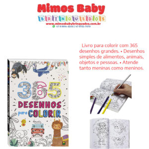 Barbie – 365 atividades e desenhos para colorir – Maior Loja de Brinquedos  da Região