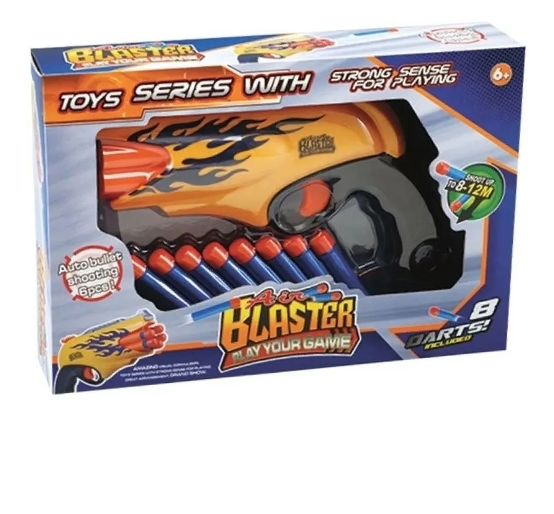 Arma de Brinquedo Lança Dardos Air Blaster