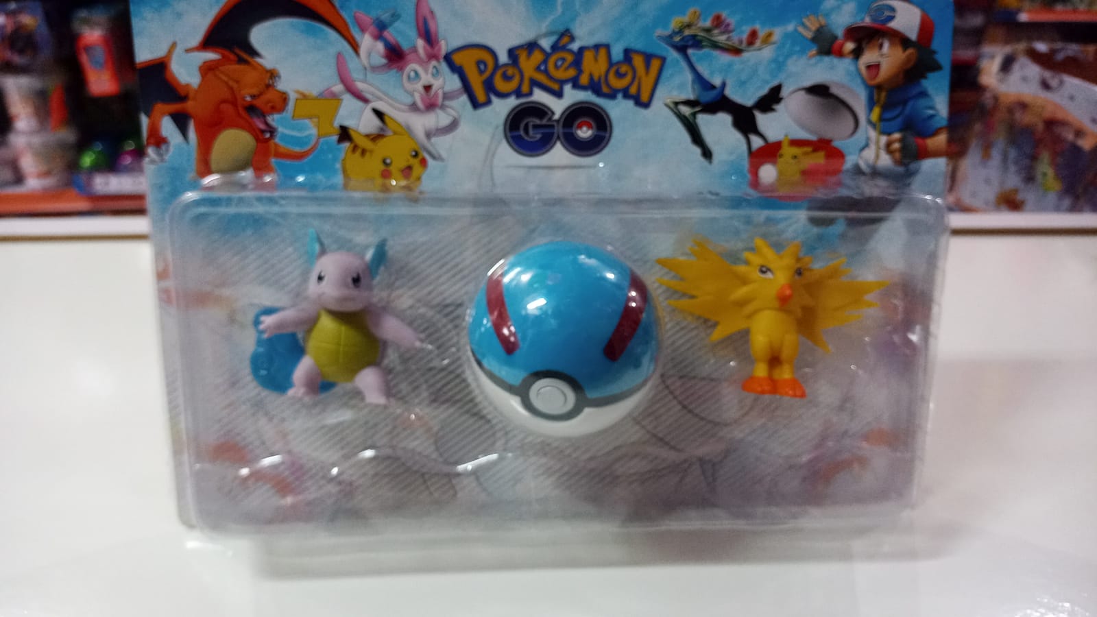 Cartela do Pokemon com 6 peças – Maior Loja de Brinquedos da Região