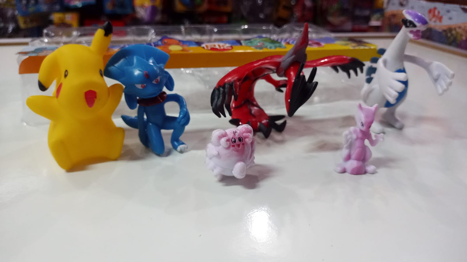 Cartela do Pokemon com 6 peças – Maior Loja de Brinquedos da Região