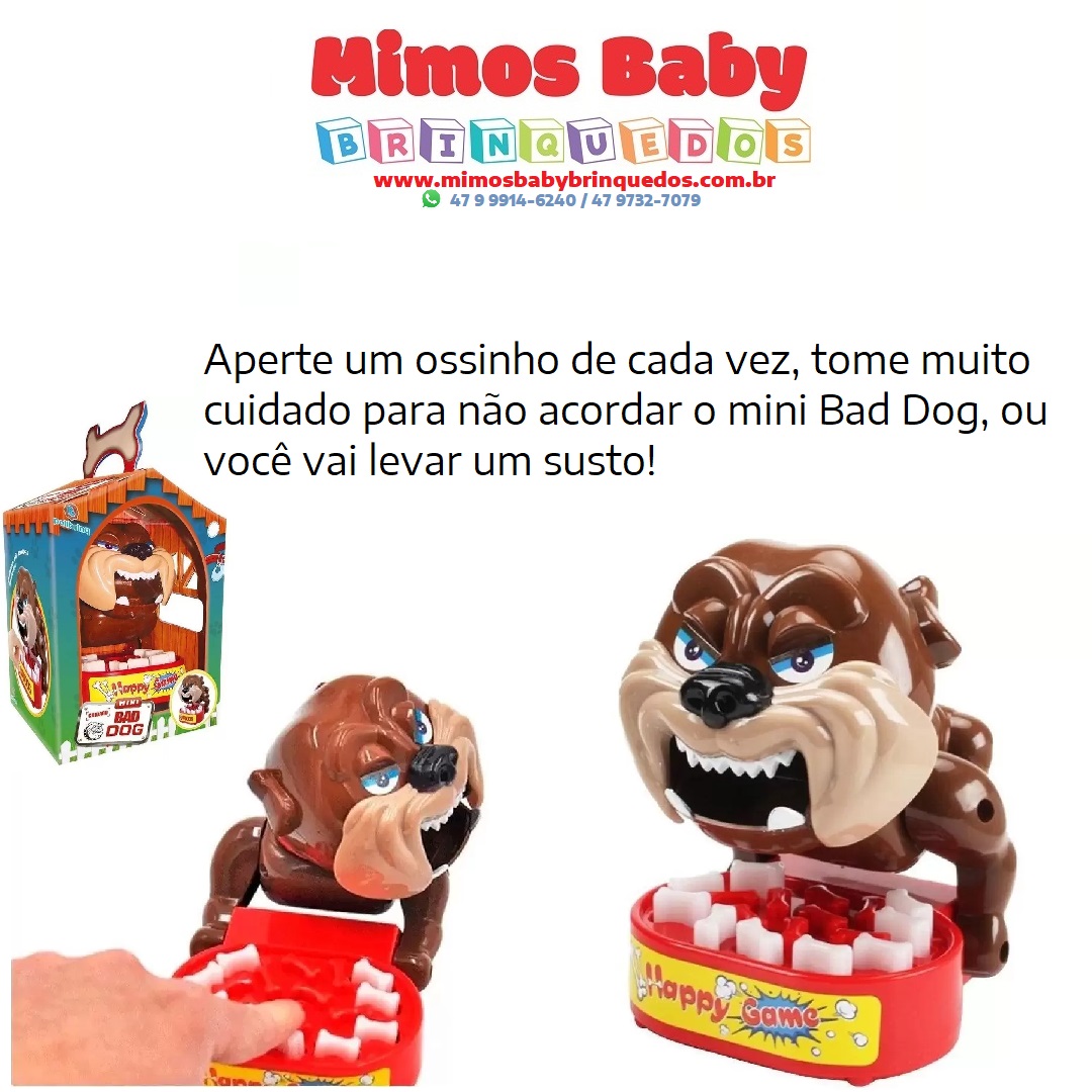 Jogo Bad Dog Não Acorde o Cachorro Infantil + 5 Anos Polibrinq na