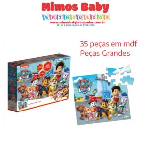 kit Quebra com 20 Cabeças Pocoyo em Mdf