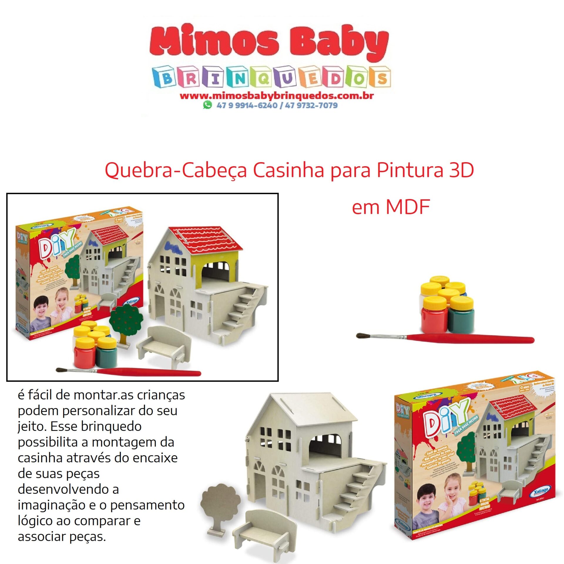 Diy arma de madeira modelo 3d buliding kit brinquedos conjunto