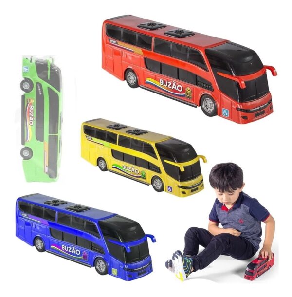 Brinquedo Ônibus Buzão Infantil - na Solapa - BS Toys - 38 Centimetros - Image 5