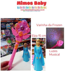 Boneca Elsa Frozen musical com luz