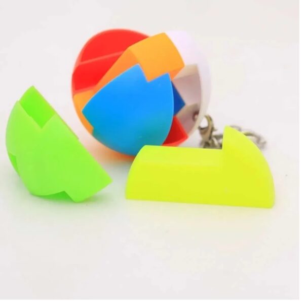 Chaveiro Fidget Toy Cubo Magico P/ Montar Antistress Pop It - Image 8
