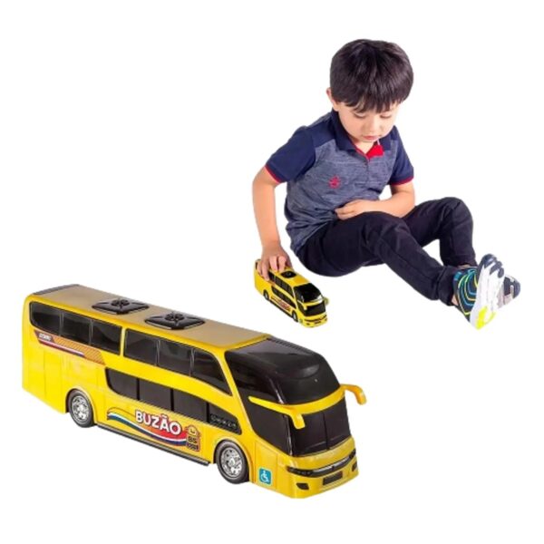 Brinquedo Ônibus Buzão Infantil - na Solapa - BS Toys - 38 Centimetros - Image 3