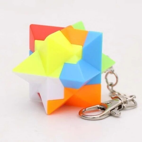 Chaveiro Fidget Toy Cubo Magico P/ Montar Antistress Pop It - Image 9
