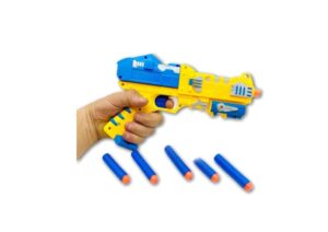 Lançador de Dardos Arma Tipo Nerf da Well Kids 45 cm x 14 cm