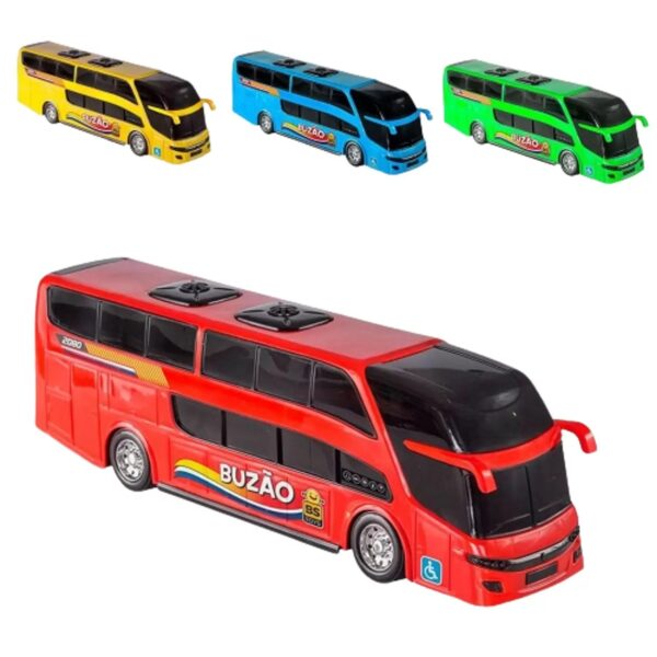 Brinquedo Ônibus Buzão Infantil - na Solapa - BS Toys - 38 Centimetros - Image 2