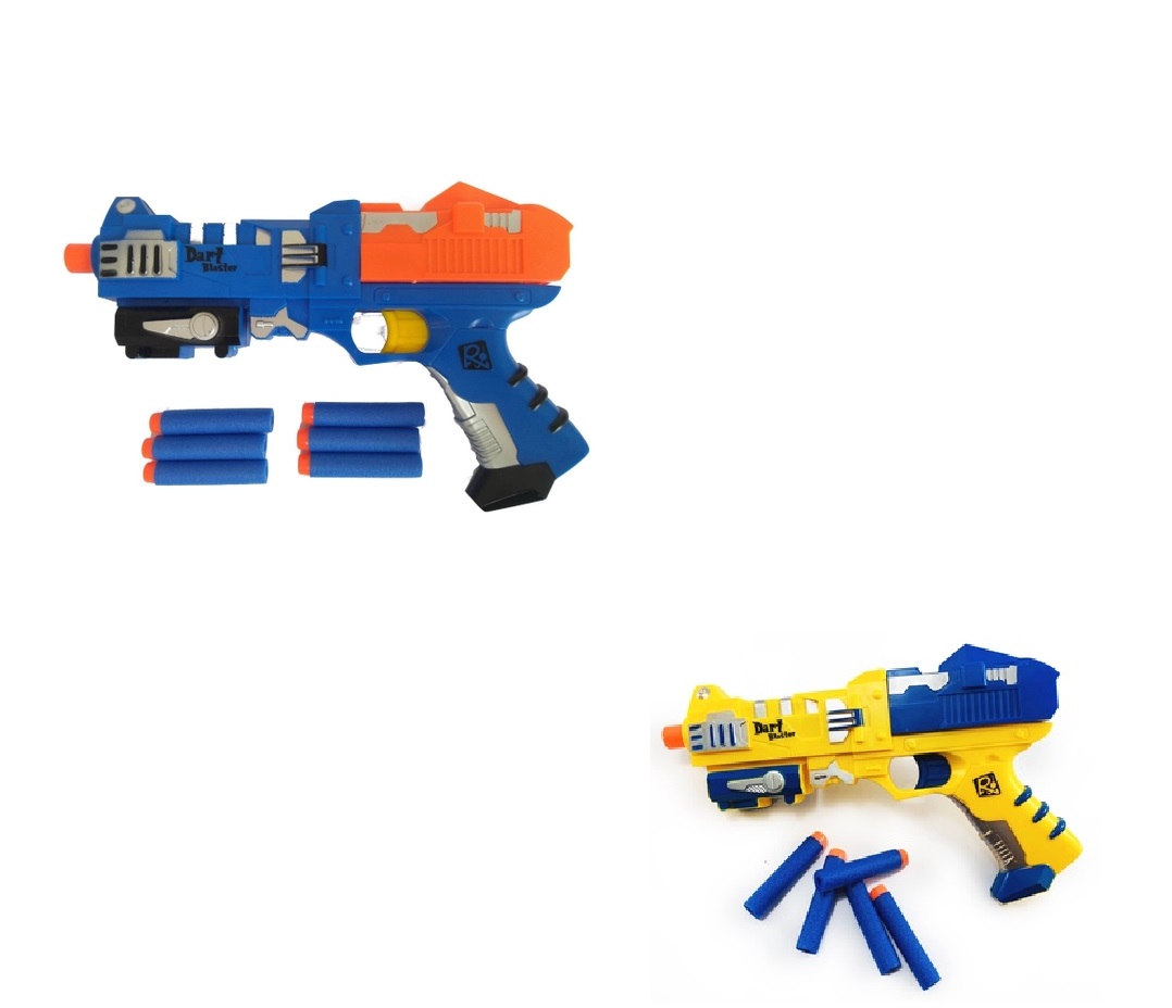 Lançador de Dardos Arma Tipo Nerf da Well Kids 45 cm x 14 cm – Maior Loja  de Brinquedos da Região