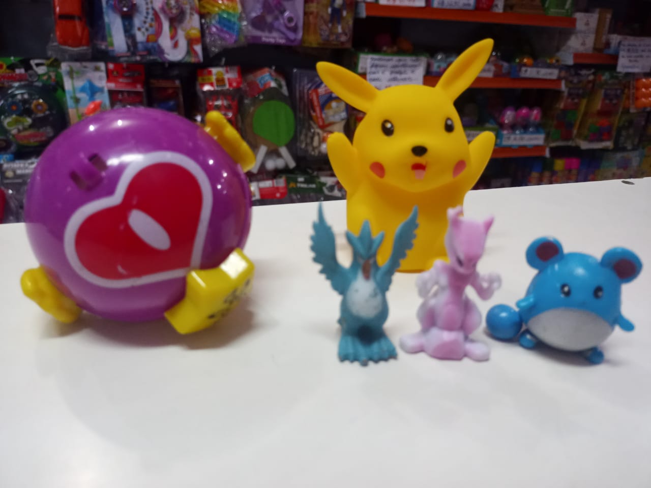 Cartela do Pokemon com 6 peças – Maior Loja de Brinquedos da Região