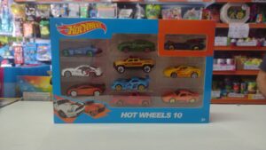 Hot Wheels Conjunto de Veículos 10 Carros Sortidos - Pirlimpimpim Brinquedos