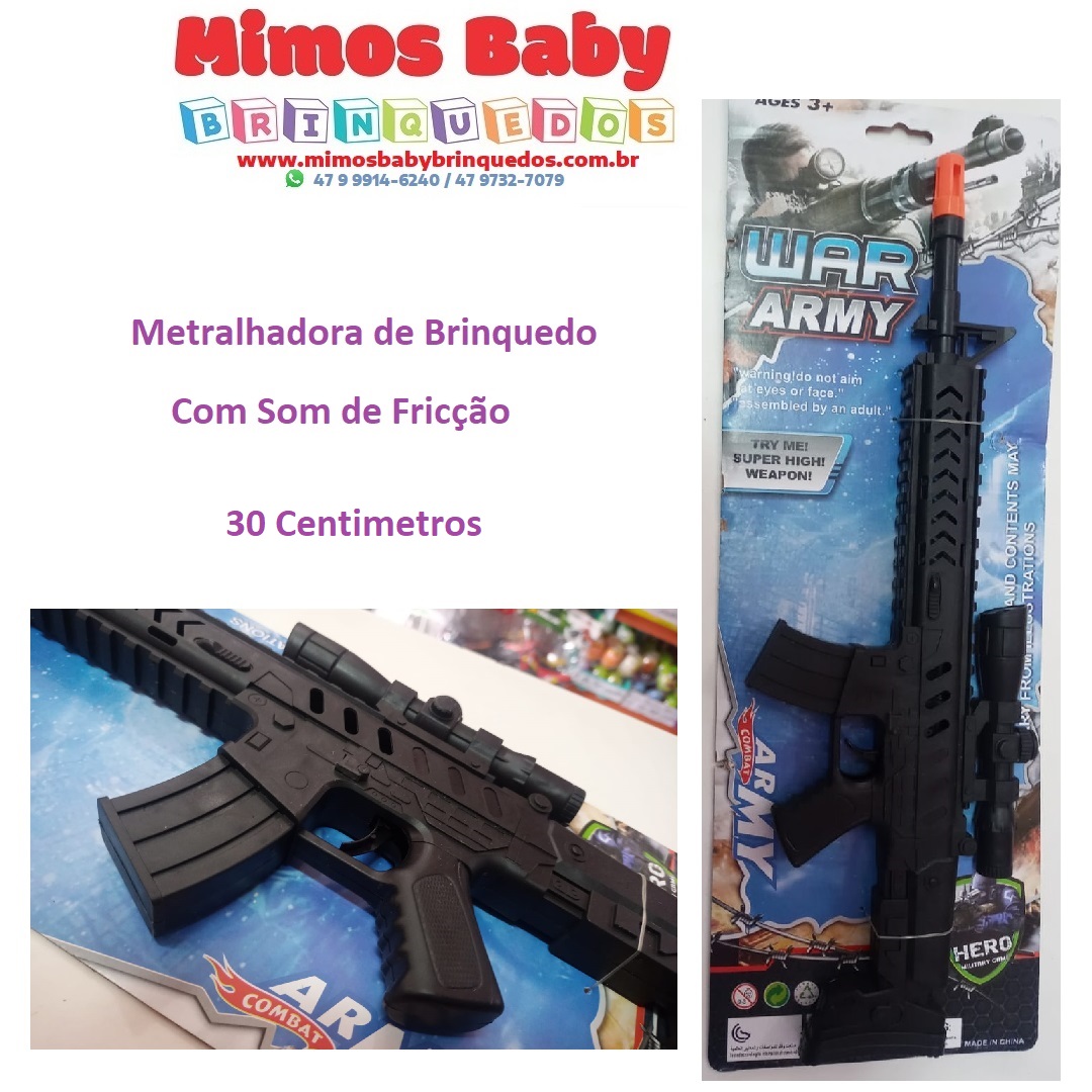 Metralhadora elétrica grande para crianças, Big Toy Gun Manual de