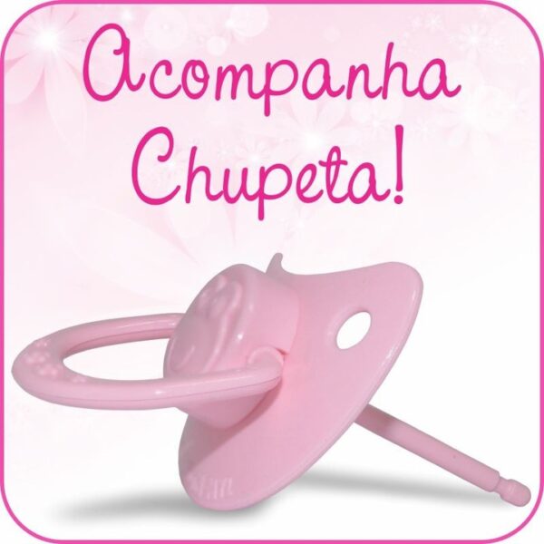 Boneca Interativa - Fala  Bebê  - 22 Frases - Sid-nyl  - 60 Centímetros - BEBEZÃO - Image 6