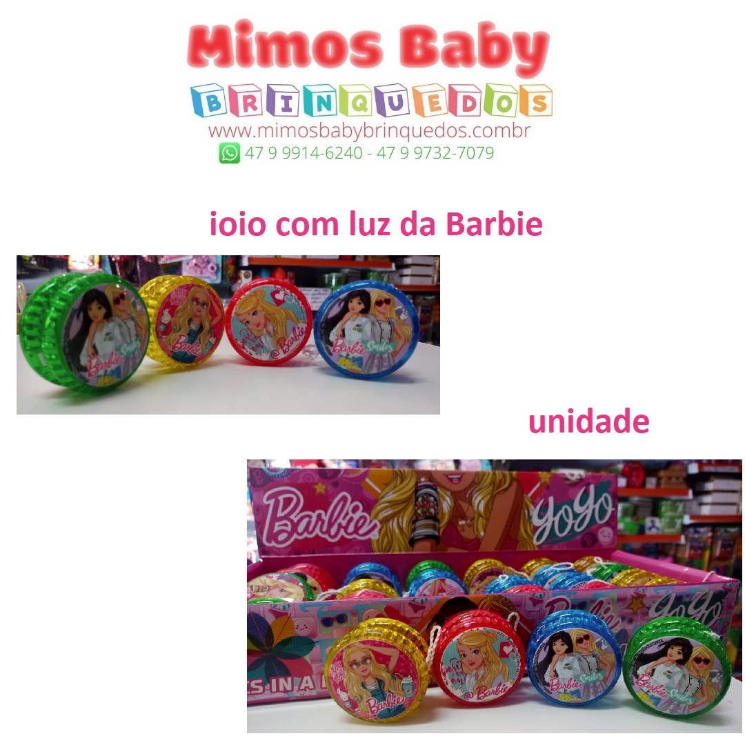 Kit Domino + Ioio Tema Barbi