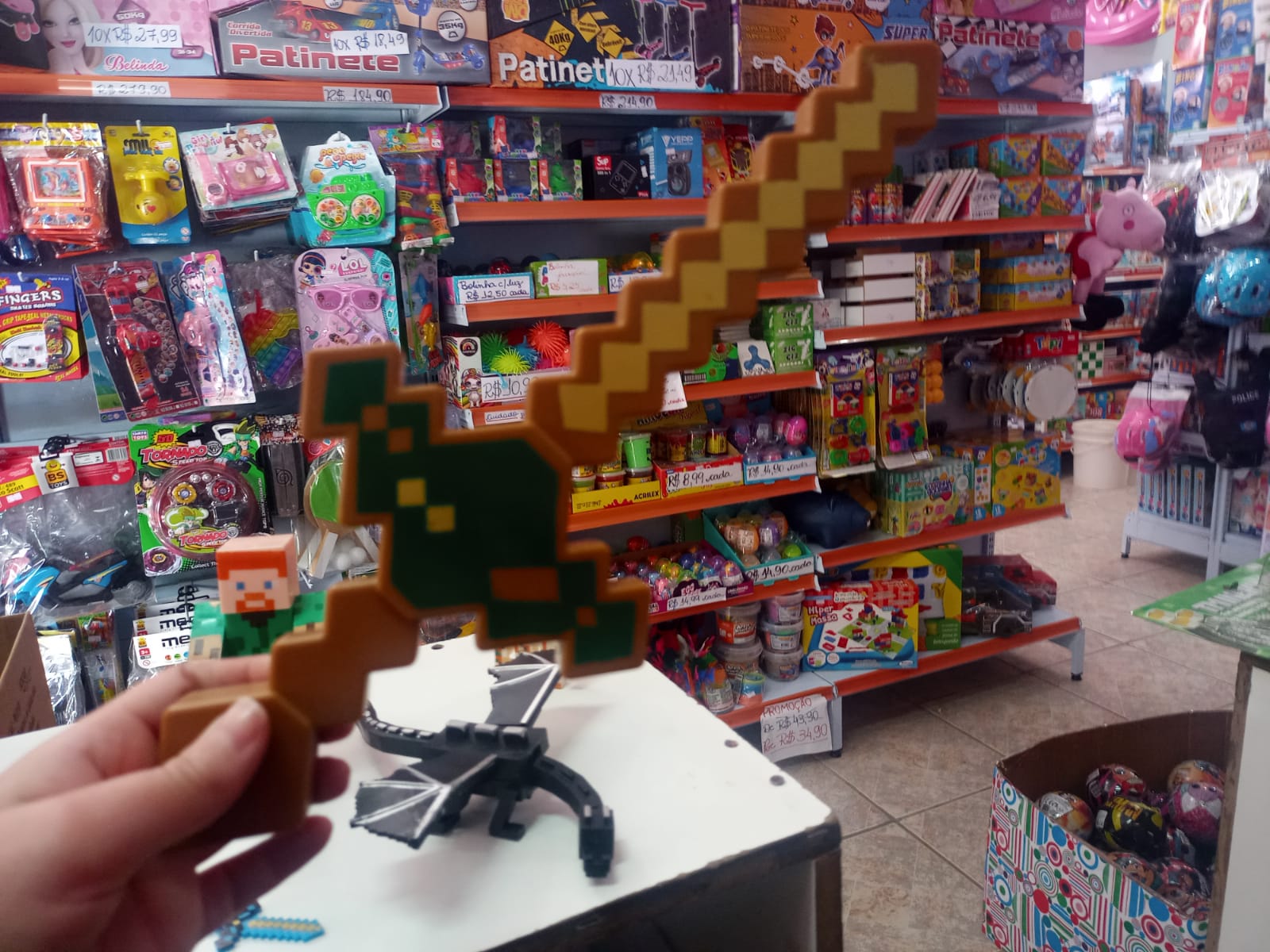 Arquivos Personagem Minecraft - LETLOR Shopping Online