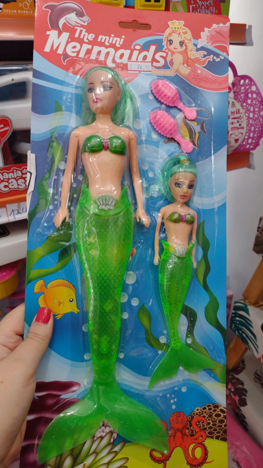 Barbie Sereia - Sapeca Brinquedos