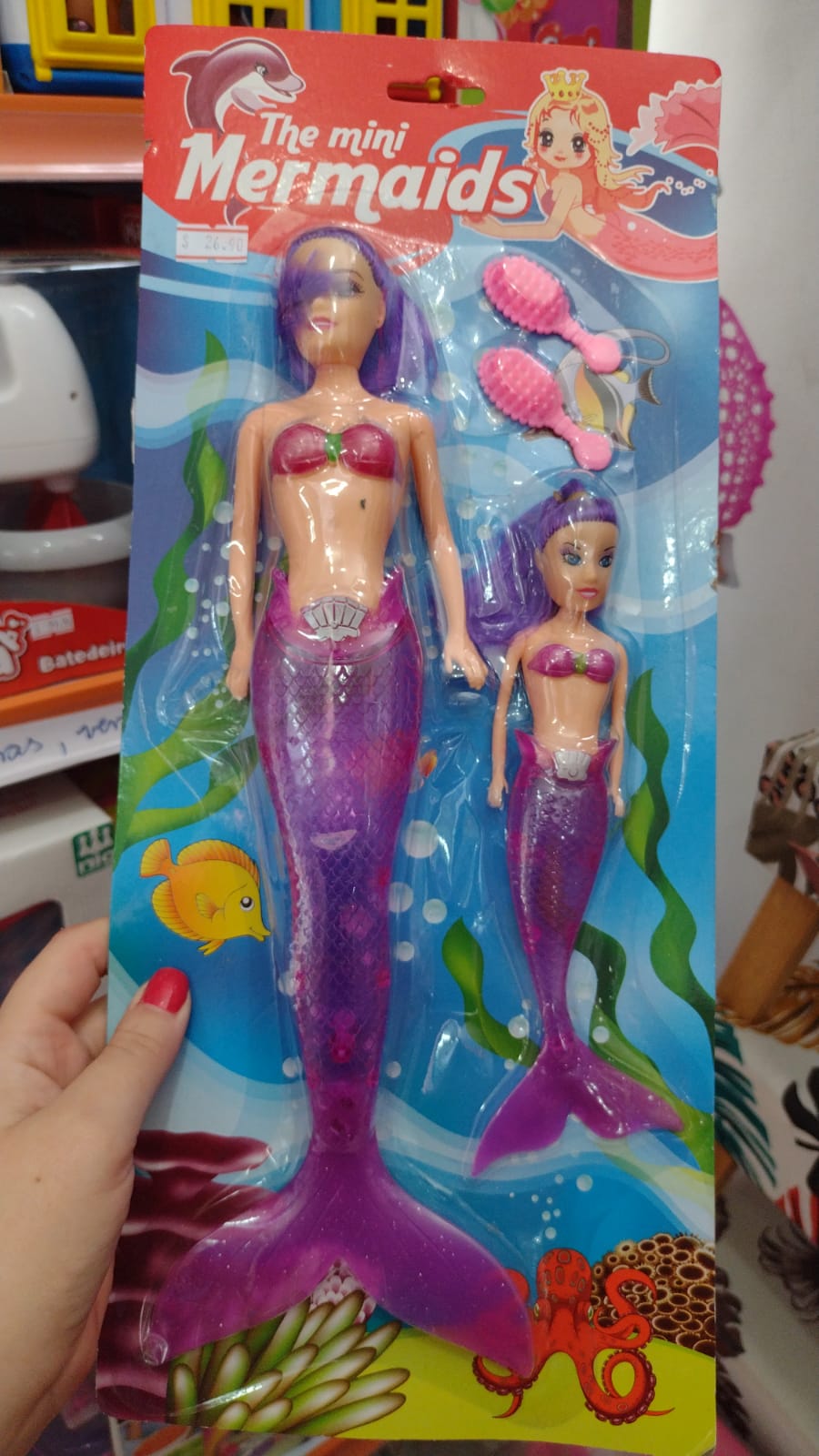 Barbie Sereia - Sapeca Brinquedos